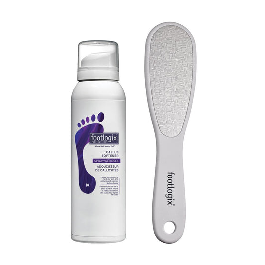 Footlogix At Home Callus Softener 100ml +  File