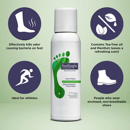 Footlogix Foot Deodorant Spray
